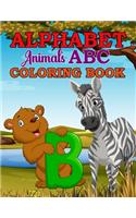 Alphabet Animal ABC Coloring Book: The Alphabet Animal Coloring Book. Alphabet Animal Letter Coloring Book For Kids. 50 Story Paper Pages. 8.5 in x 11 in Cover.