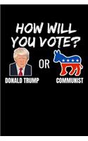 How Will You Vote? Donald Trump or Communist