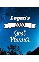 Logan's 2020 Goal Planner: 2020 New Year Planner Goal Journal Gift for Logan / Notebook / Diary / Unique Greeting Card Alternative