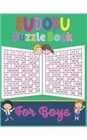 Sudoku puzzle book for Boys: 250 Sudoku Puzzles Easy to Hard with solution- Best sudoku puzzle book for Boys