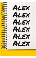 Name Alex A beautiful personalized