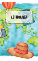 Lithuania: Ruled Travel Diary Notebook or Journey Journal - Lined Trip Pocketbook for Men and Women with Lines