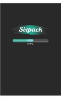 Sixpack loading: Notebook for Bodybuilder & Fitness Fans - dot grid - 6x9 - 120 pages