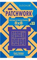 Sudoku Patchwork - 200 Easy to Normal Puzzles 8x8 (Volume 33)