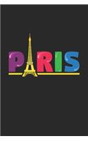 Paris: 6x9 Cities - grid - squared paper - notebook - notes