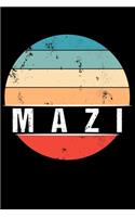 Mazi: 100 Pages 6 'x 9' -Dot Graph Paper Journal Manuscript - Planner - Scratchbook - Diary