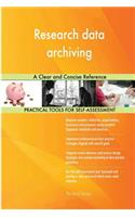 Research data archiving