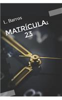 Matrícula