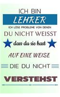 Ich Bin Lehrer Ich L