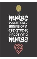 Nurse Practitioner Brains Of Doctor Heart Of A Nurse