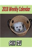 2018 Weekly Calendar Shih Tzu