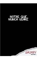 Notas que nunca usaré
