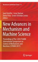 New Advances in Mechanism and Machine Science