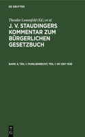 Familienrecht, Teil 1: §§ 1297-1538