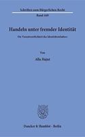 Handeln Unter Fremder Identitat