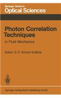 Photon Correlation Techniques in Fluid Mechanics