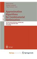 Approximation Algorithms for Combinatorial Optimization