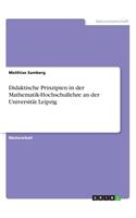 Didaktische Prinzipien in der Mathematik-Hochschullehre an der Universität Leipzig