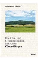 Flur- Und Siedlungsnamen Der Amtei Olten-Gosgen