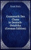 Grammatik Des Chasu in Deutsch-Ostafrika (German Edition)