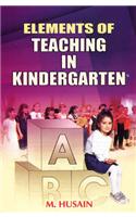 Elements of Teachings in Kindergarten