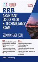 SURA`S RRB Assistant Loco Pilot and Technicians`s Second Stage (CBT) Exam Book - Latest Updated Edition