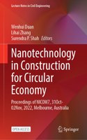 Nanotechnology in Construction for Circular Economy