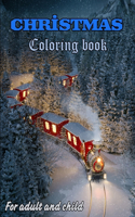 merry christmas coloring book for adult