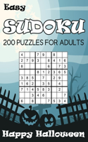 Easy Sudoku Happy Halloween