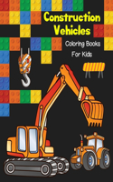 Construction Vehicles Coloring Books For Kids