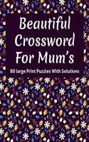 Beautiful Crossword For Mum's