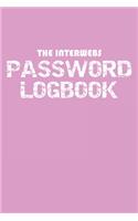 The Interwebs Password Logbook