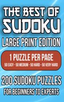 The Best Of Sudoku - Large Print Edition
