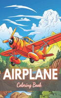 Airplane Coloring Book for Kids