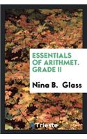 Essentials of Arithmetic