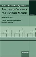 Analysis of Variance for Random Models