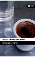 Badiou's 'Being and Event'
