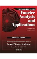 The Journal of Fourier Analysis and Applications