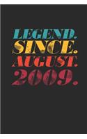 Legend Since August 2009