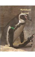 My Wild Life Notebook Journal: A Jungle Safari Wildlife Theme Blank Lined Composition Book for Penguin Lovers