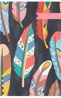 2019 - 2020: 18 Month Agenda / Academic Planner from JULY 2019 through DECEMBER 2020 with yearly overviews, monthly & weekly layouts, schedule... / Feathers Patt