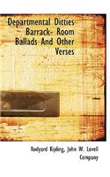Departmental Ditties Barrack- Room Ballads and Other Verses