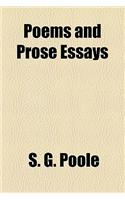 Poems and Prose Essays