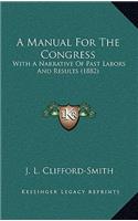 A Manual For The Congress