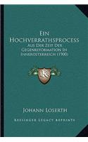 Ein Hochverrathsprocess