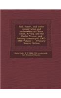 Soil, Forest, and Water Conservation and Reclamation in China, Israel, Africa, and the United States