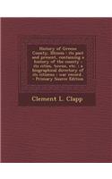 History of Greene County, Illinois