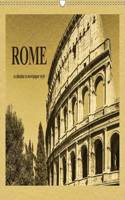 Rome-A Calendar in Newspaper Style / UK-Version 2017