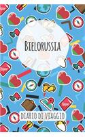 Bielorussia Diario di Viaggio: Pianificatore di viaggio I Pianificatore di viaggio su strada I Diario a griglia a punti I taccuino I Diario tascabile I Regalo per Backpacker