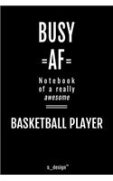 Notebook for Basketball Players / Basketball Player